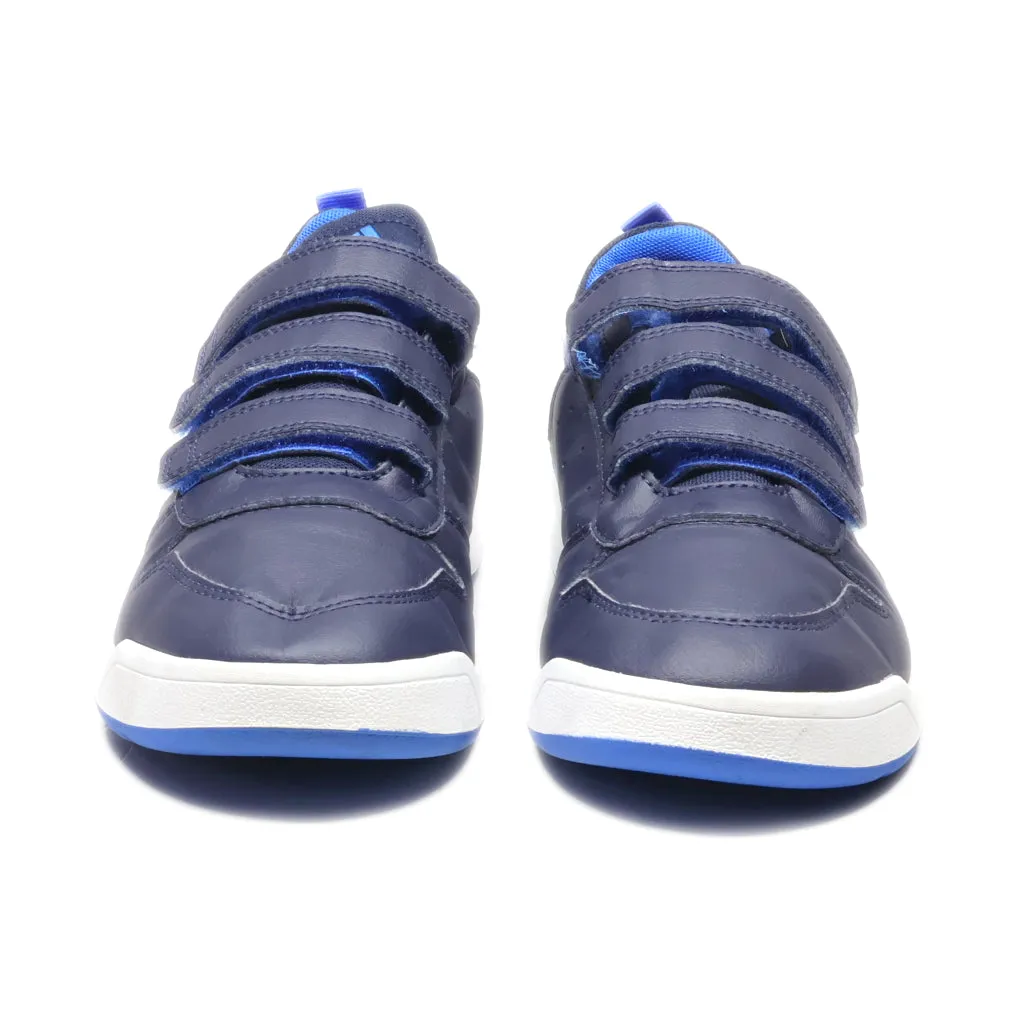 Adidas Tensaurus C Low-Top Sneakers Leather Blue Colour For Women