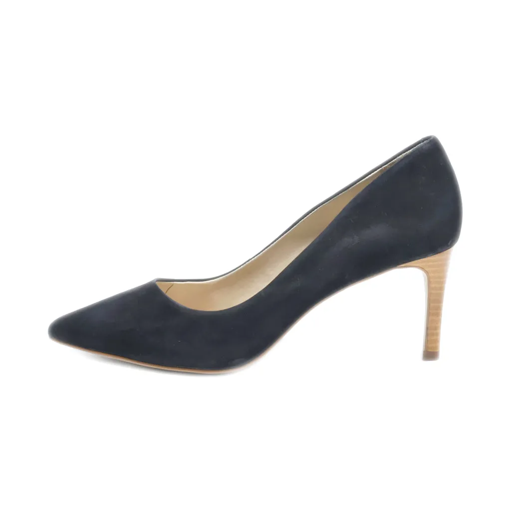 Andre High-Heel Shoes Suede Black Colour For Women