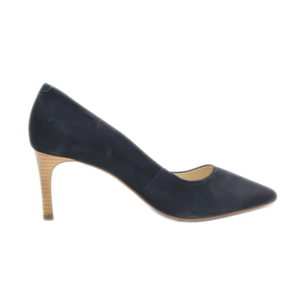 Andre High-Heel Shoes Suede Black Colour For Women