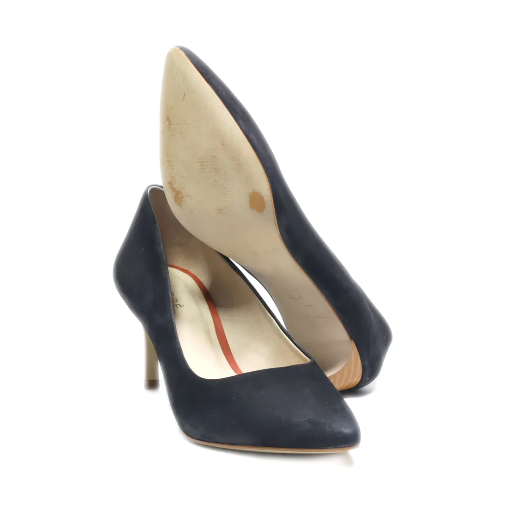 Andre High-Heel Shoes Suede Black Colour For Women