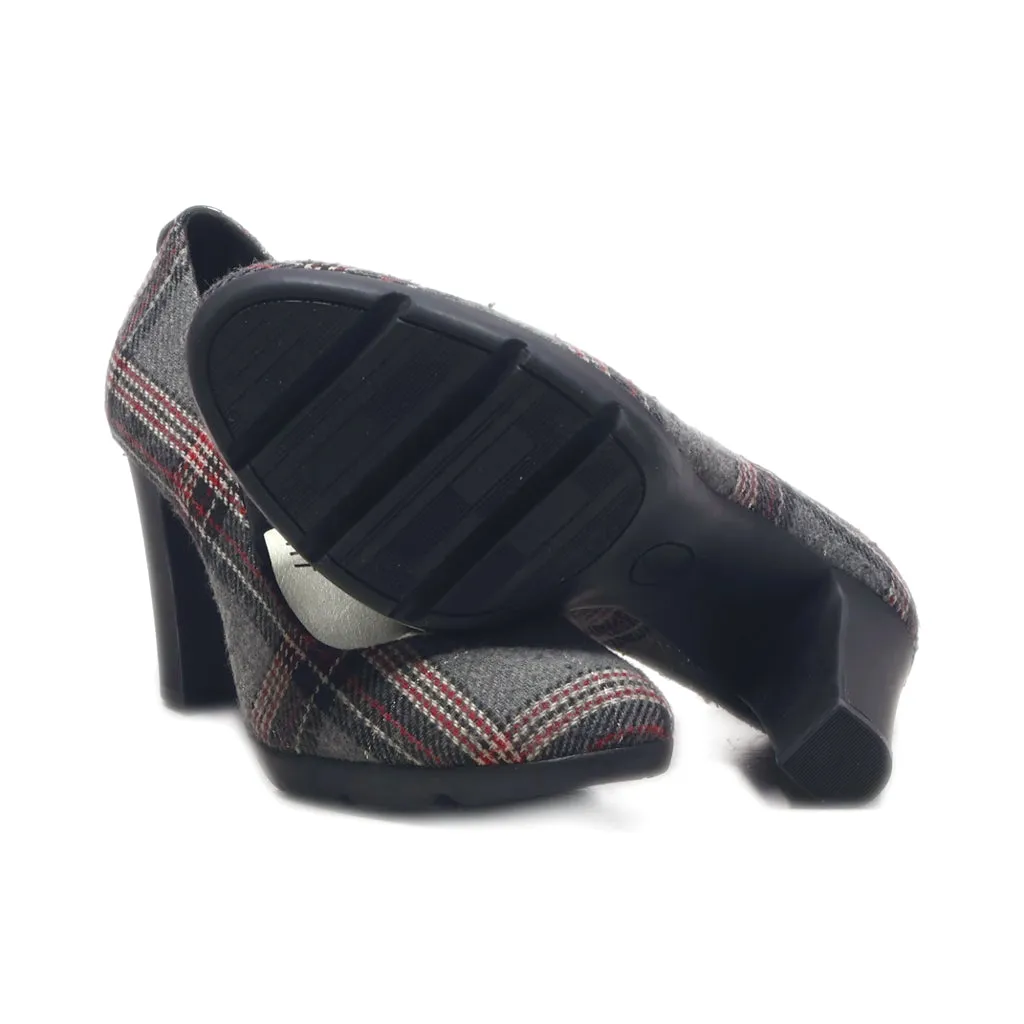 Anne Klein High-Heel Shoes Wool Grey Colour For Women