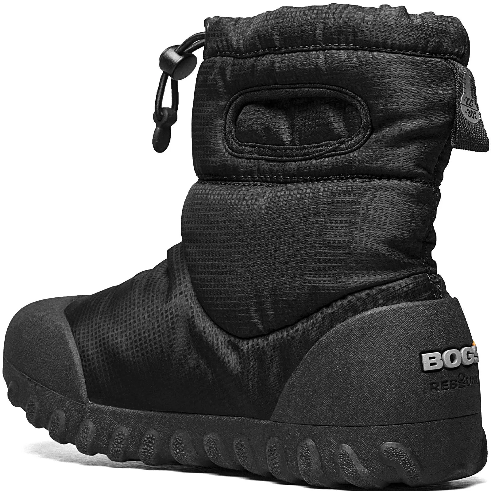 Baby BOGS B-Mock Waterproof Snow Boots - Black