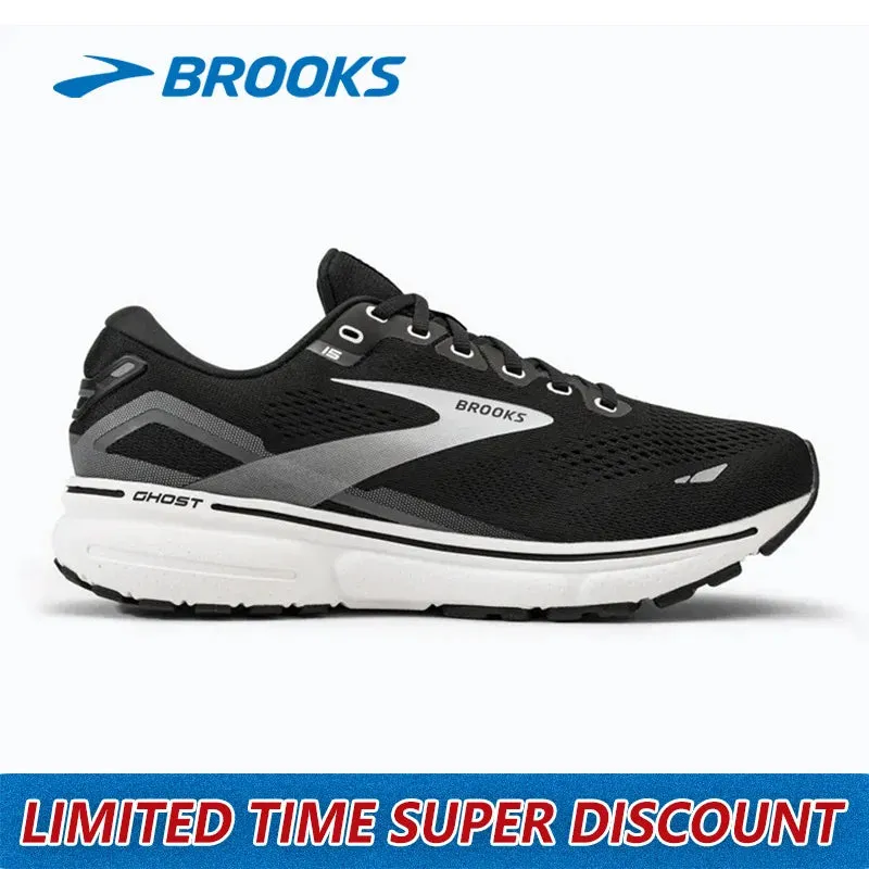 Brooks Ghost 15 Jogging Shoes Running Support Training Sneakers Breathable Light casual shoes trail running shoes