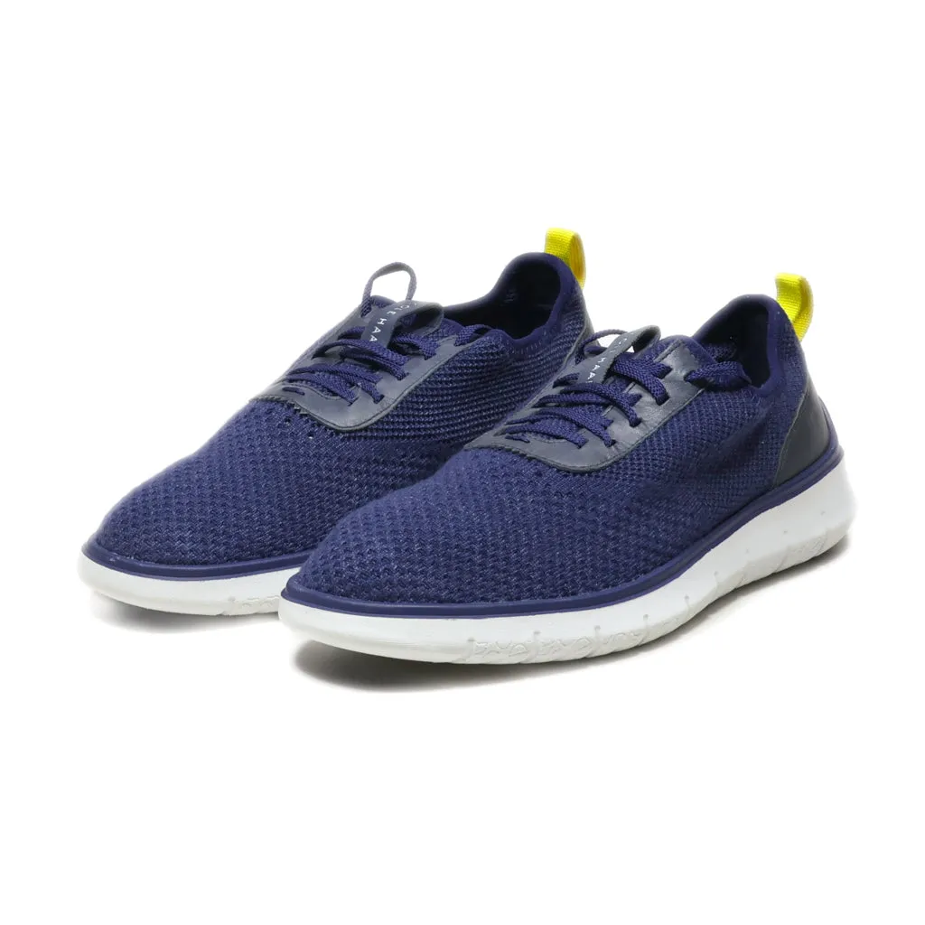 Cole Haan Zero Grand Sport Shoes Fabric Blue Colour For Men