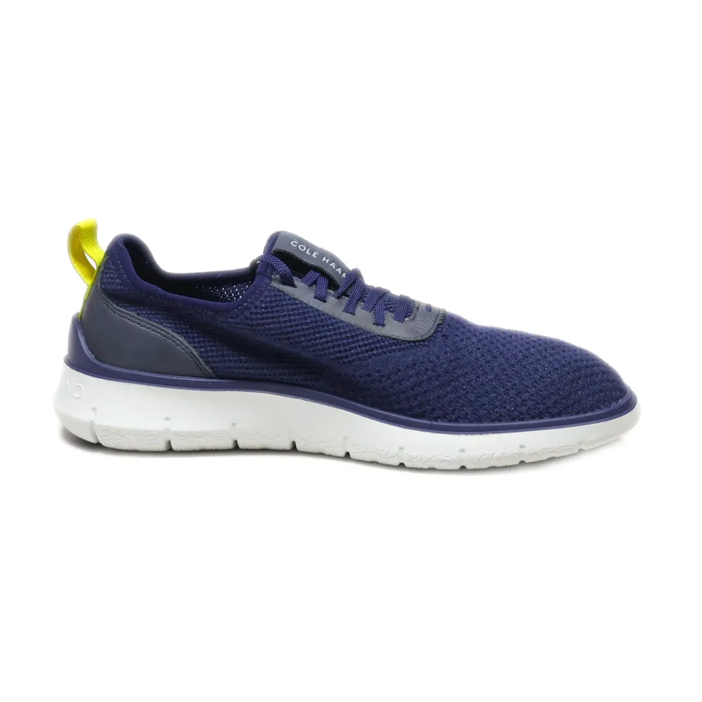 Cole Haan Zero Grand Sport Shoes Fabric Blue Colour For Men