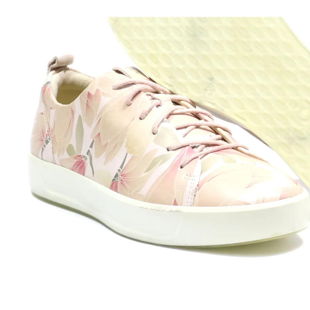 Ecco Lace Ups Leather Multicolour Colour For Women