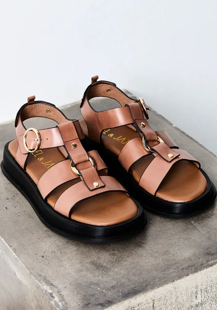 Espresso Sandal