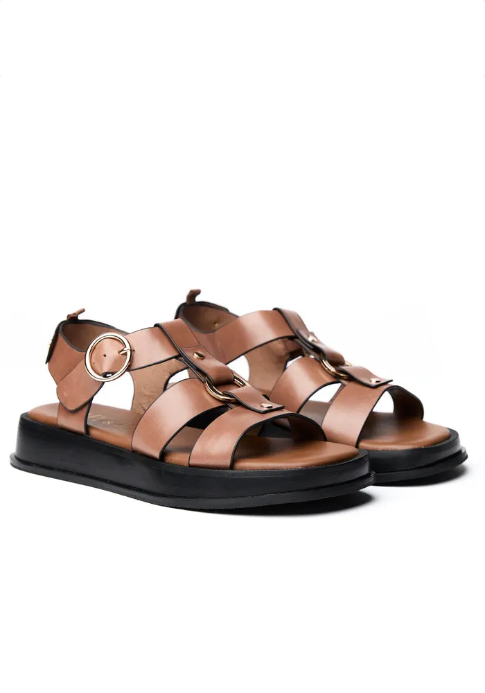 Espresso Sandal