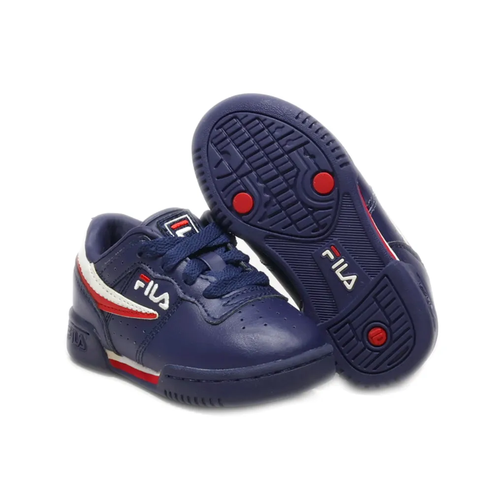 Fila Original Fitness Walkers Leather Blue Colour For Kids