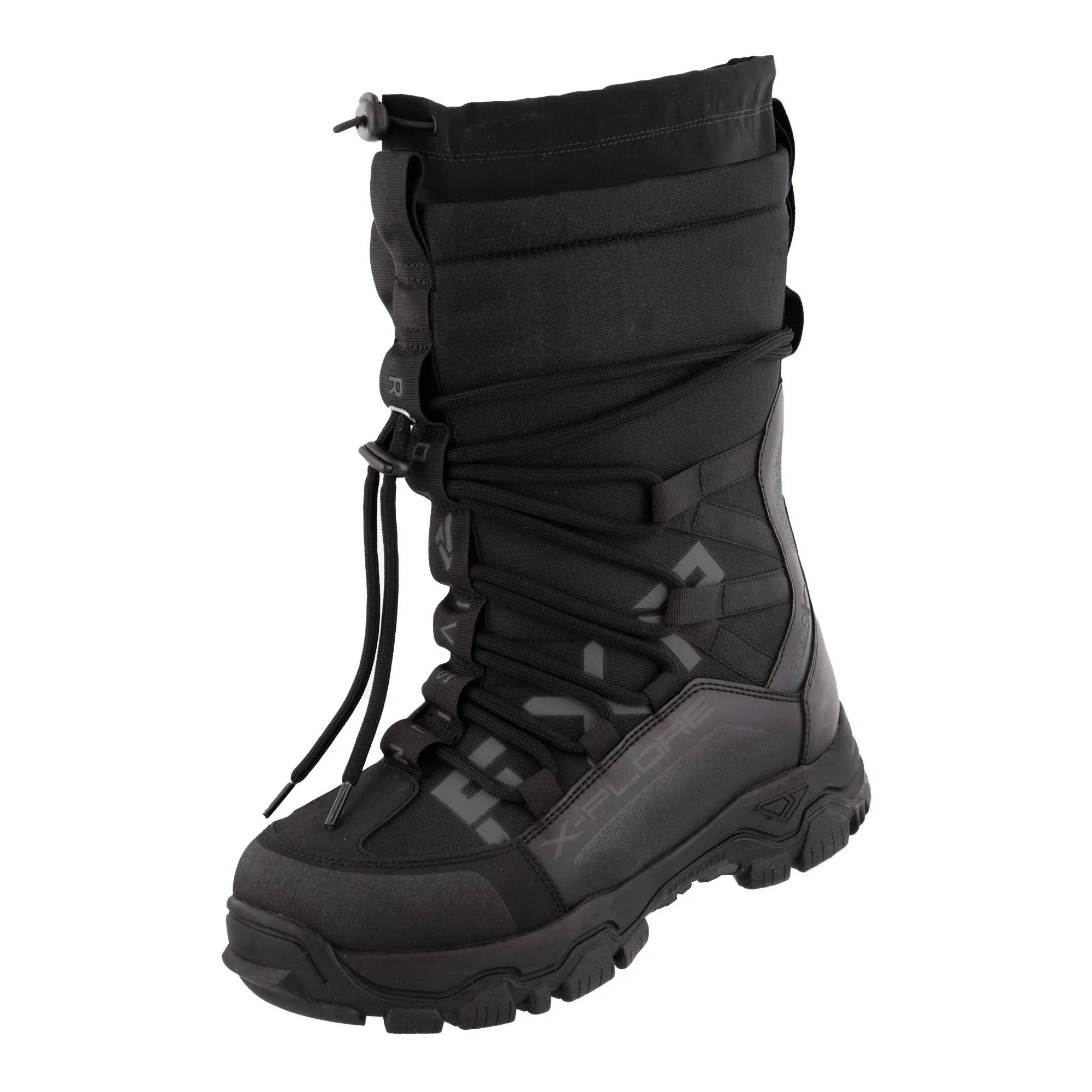 FXR X-Plore Short Snowmobile Boots Black Ops