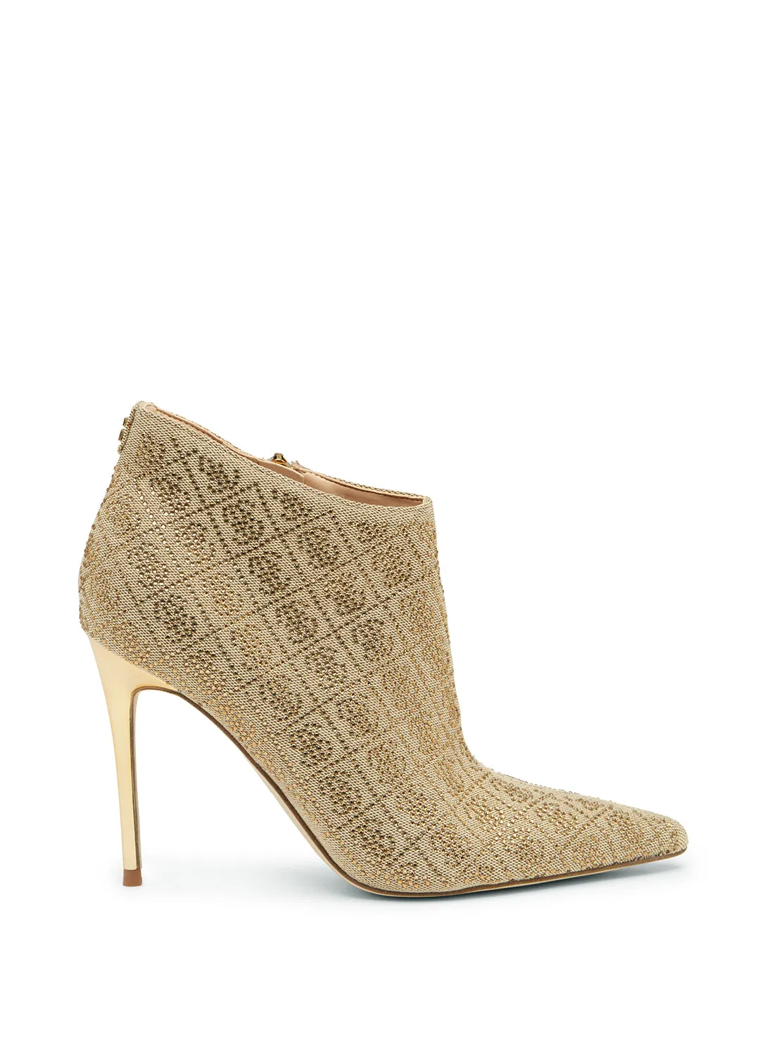 Gold Fazzie Ankle Boots