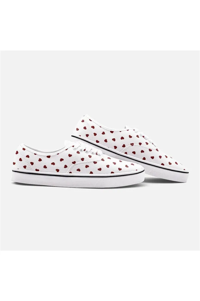 Hearts Canvas Shoes