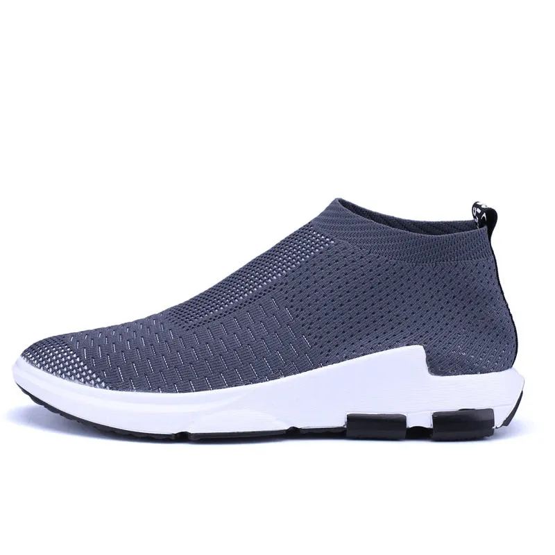 Hnzxzm 2022 Men Sock Sneakers Breathable Lightweight Lovers Sneaker Walking Jogging Running Tenis Mens Non-Leather Casual Shoes