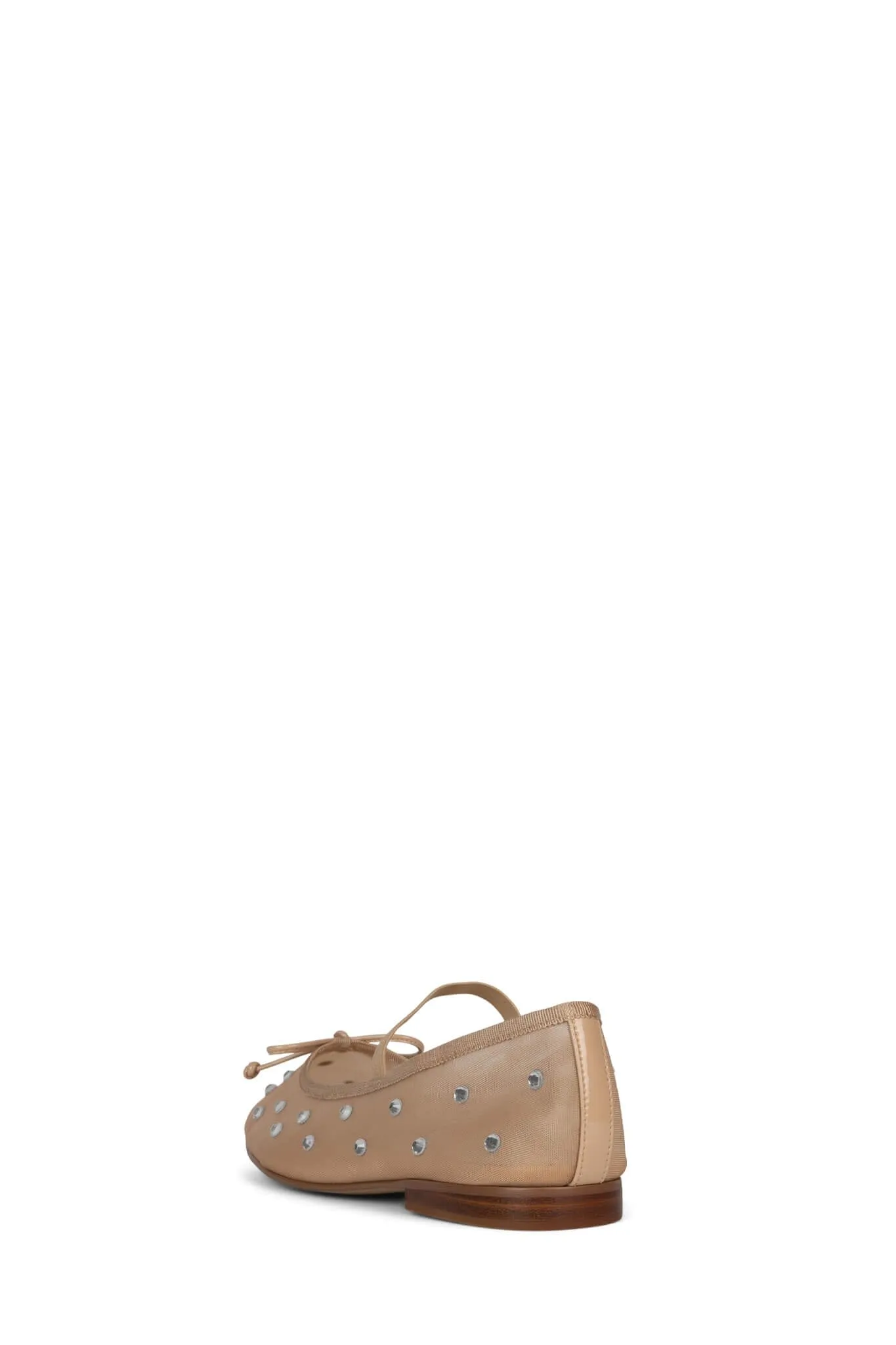 Jeffrey Campbell Releve-MJJ in Natural Mesh Clear Combo