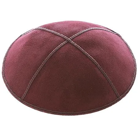 Leather Suede Kippah Sale - Minimum 200 pieces