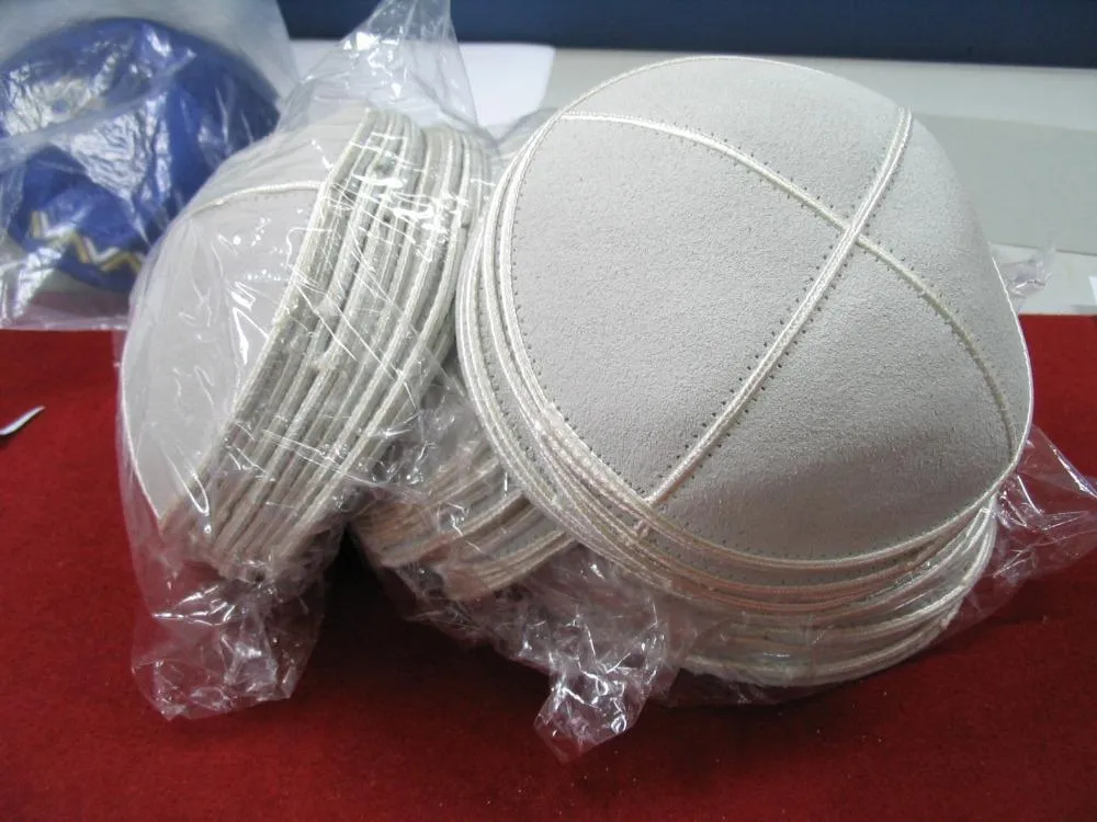 Leather Suede Kippah Sale - Minimum 200 pieces