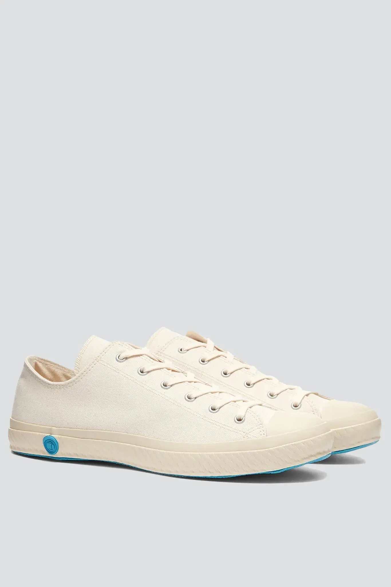 Low Canvas Sneaker - Natural