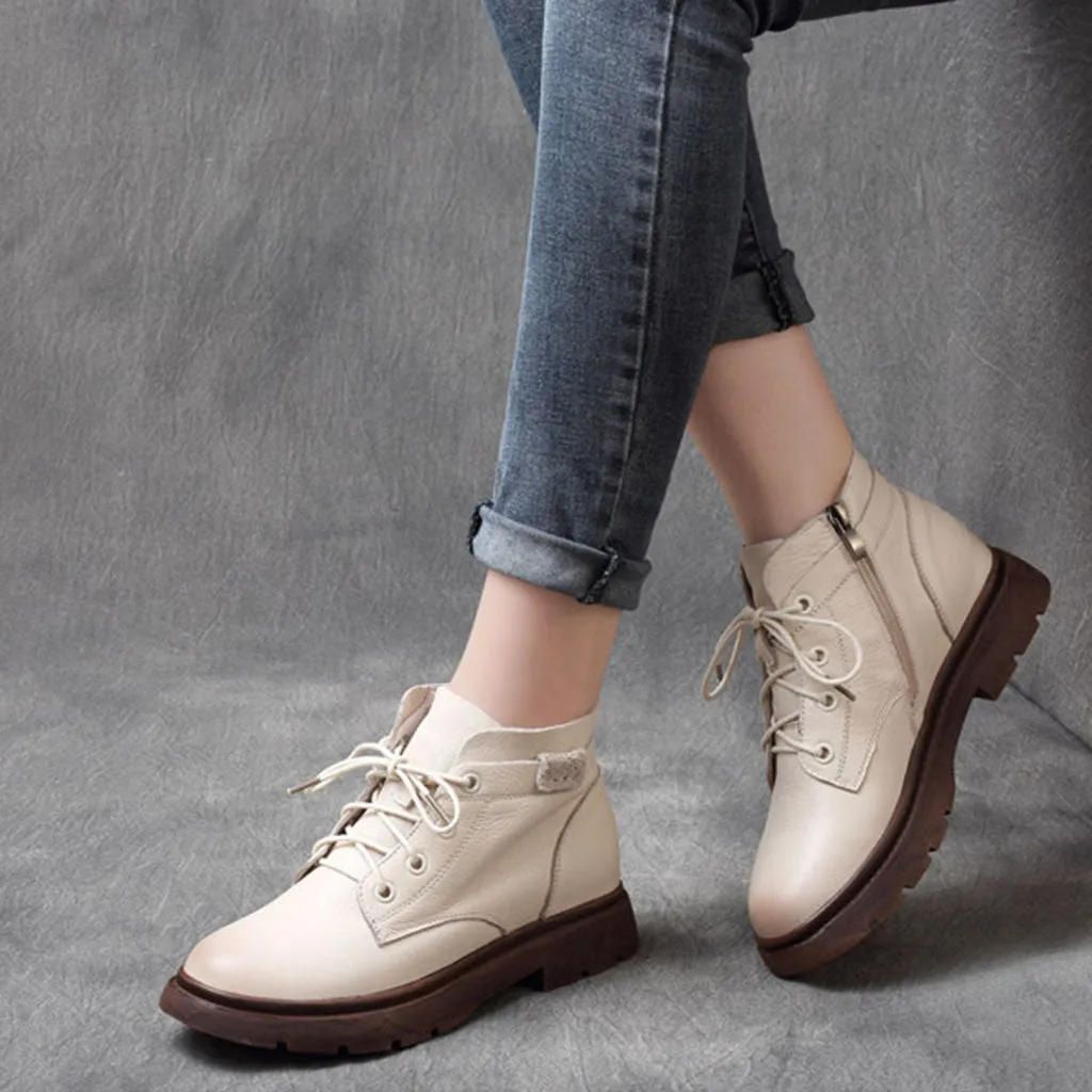 Retro Casual Comfortable Short Boots | Gift Shoes