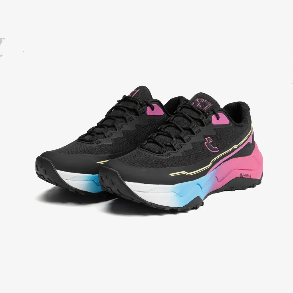 SJ Trail Women Black Fuchsia