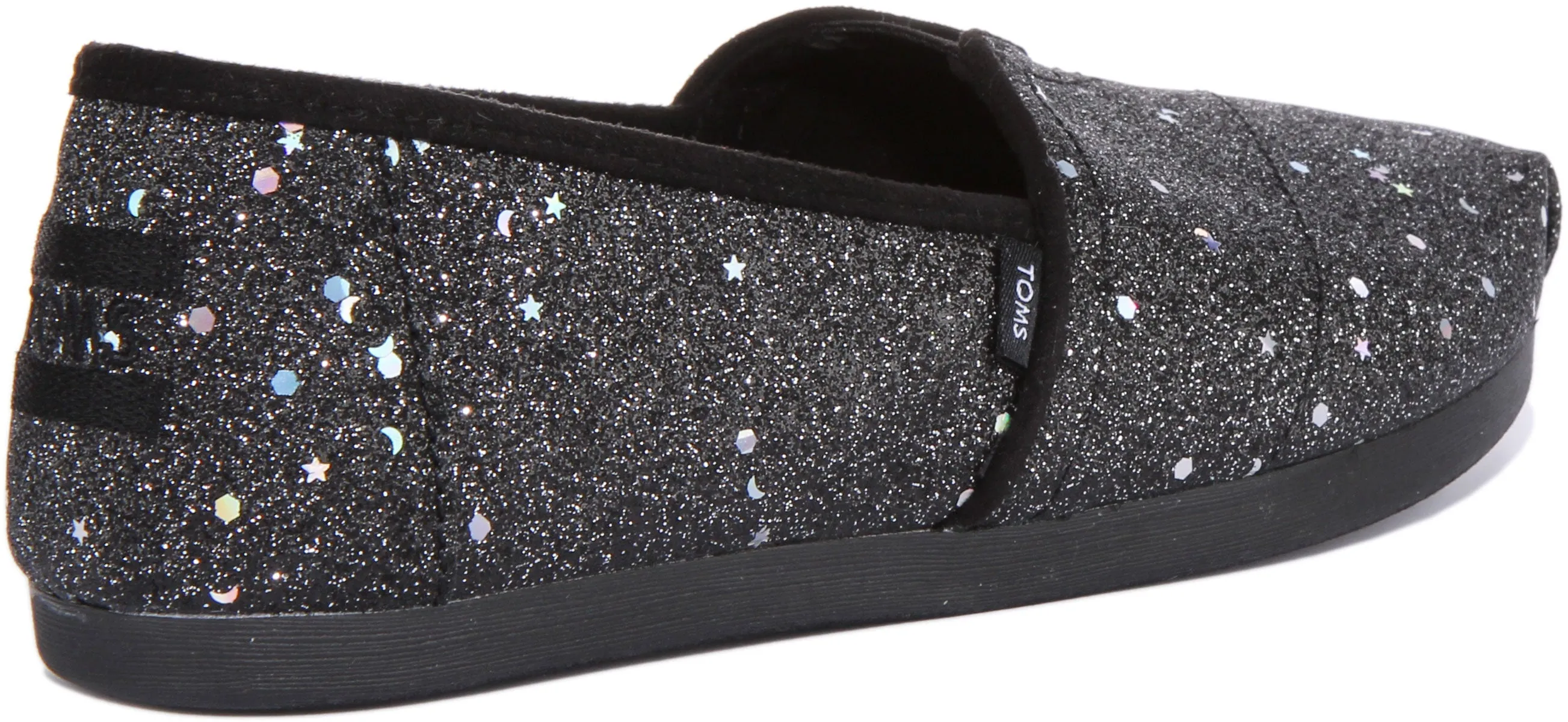 Toms Alpargata In Black Shiny For Women