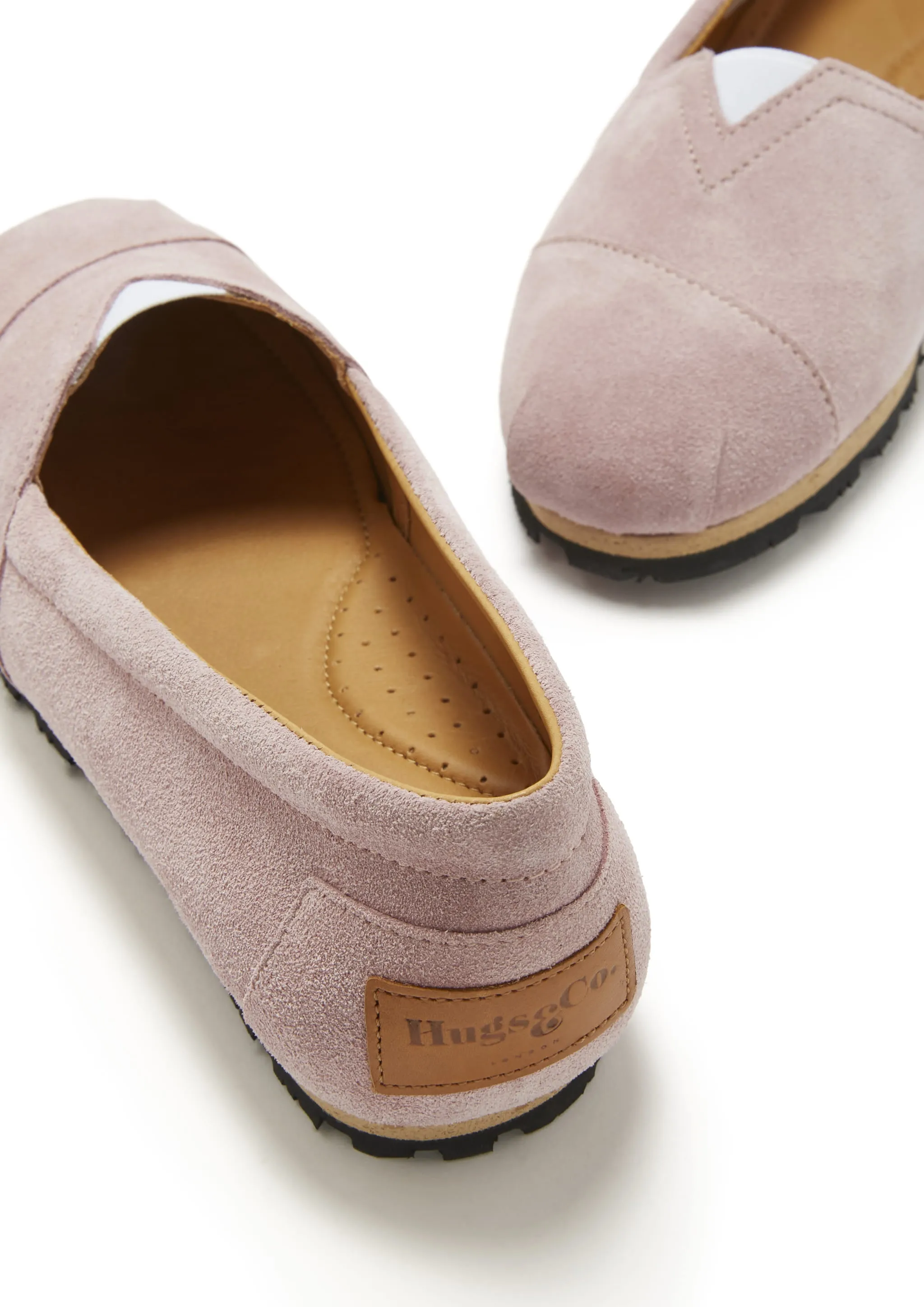 Women's Chukka Espadrilles, powder pink suede