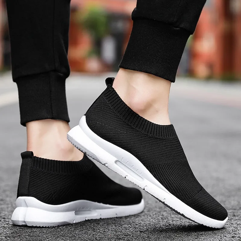 Women's Light Running Shoes Jogging Shoes Breathable Women's Sneakers Slip On Loafer Shoe Momen's Casual Shoes Unisex Sock Shoes