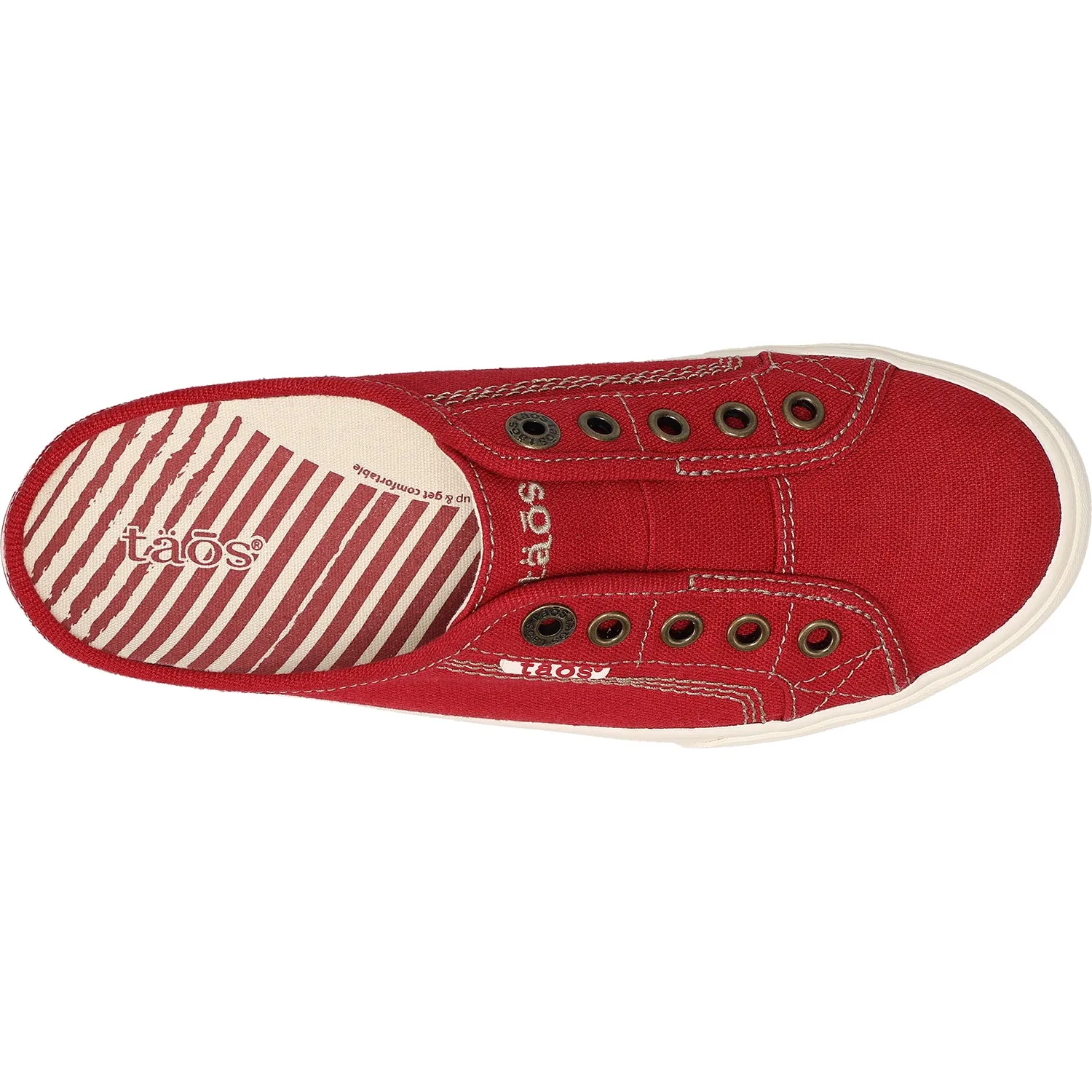 Women's Taos EZ Soul Red Canvas